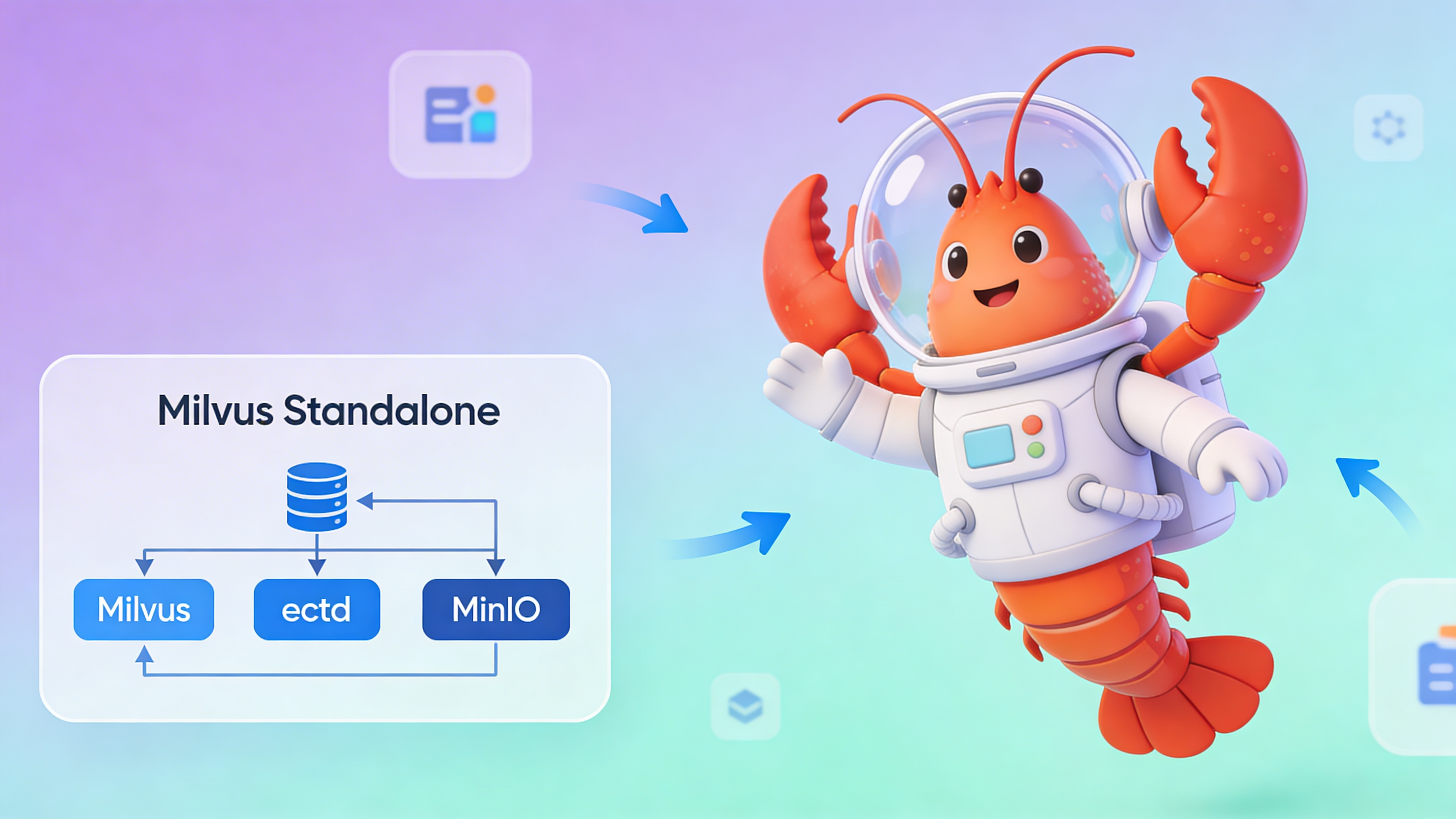 Milvus Lite architecture for local development