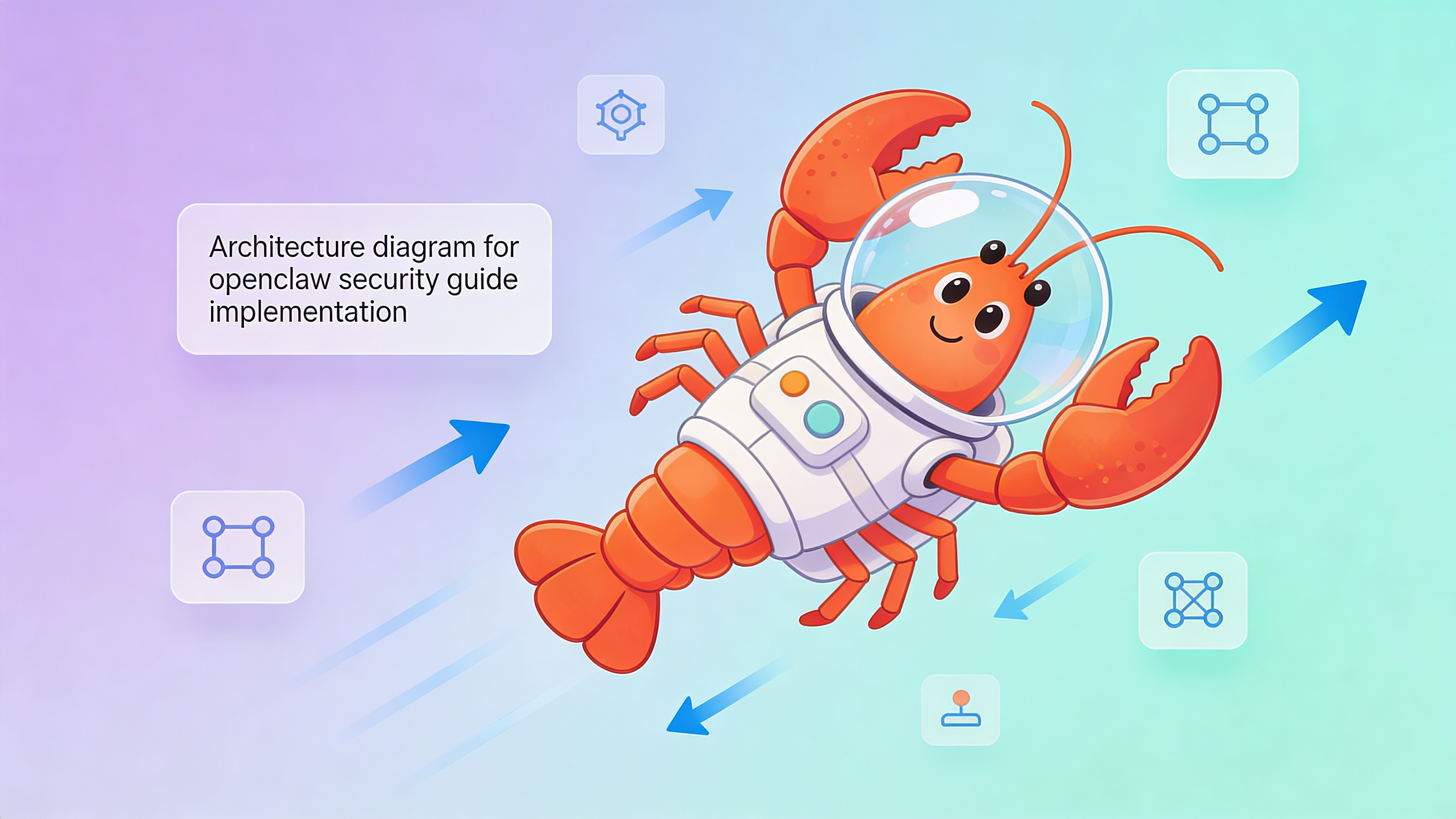 Network isolation diagram for OpenClaw instances
