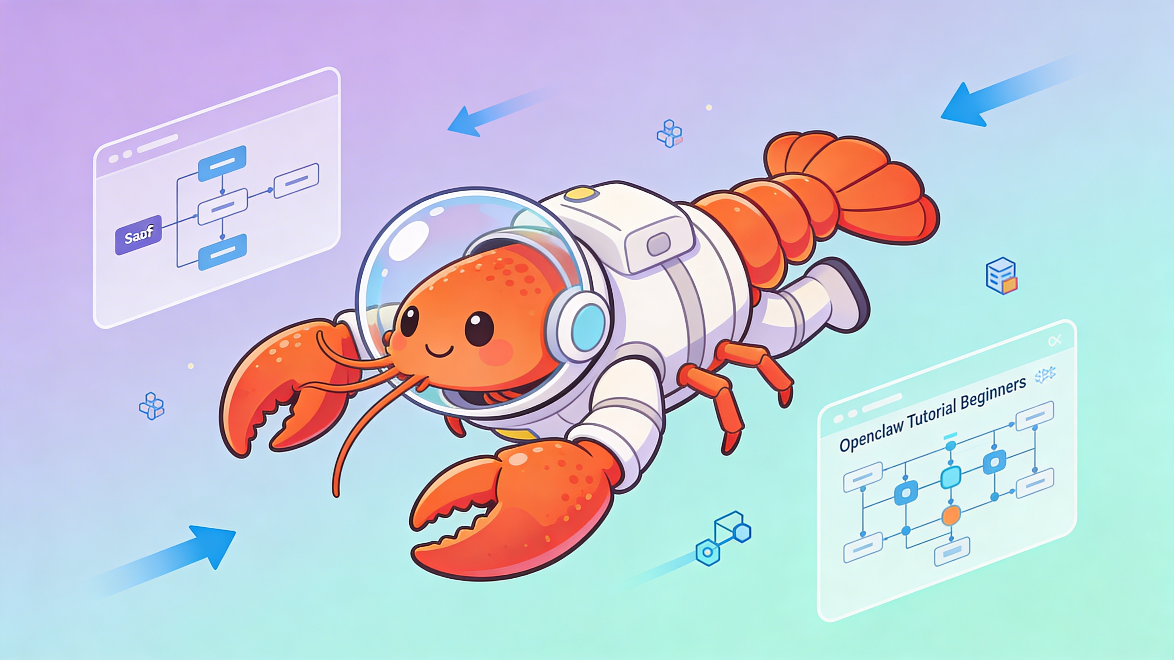 Diagram showing the simplified flow of deploying OpenClaw with EasyClawd