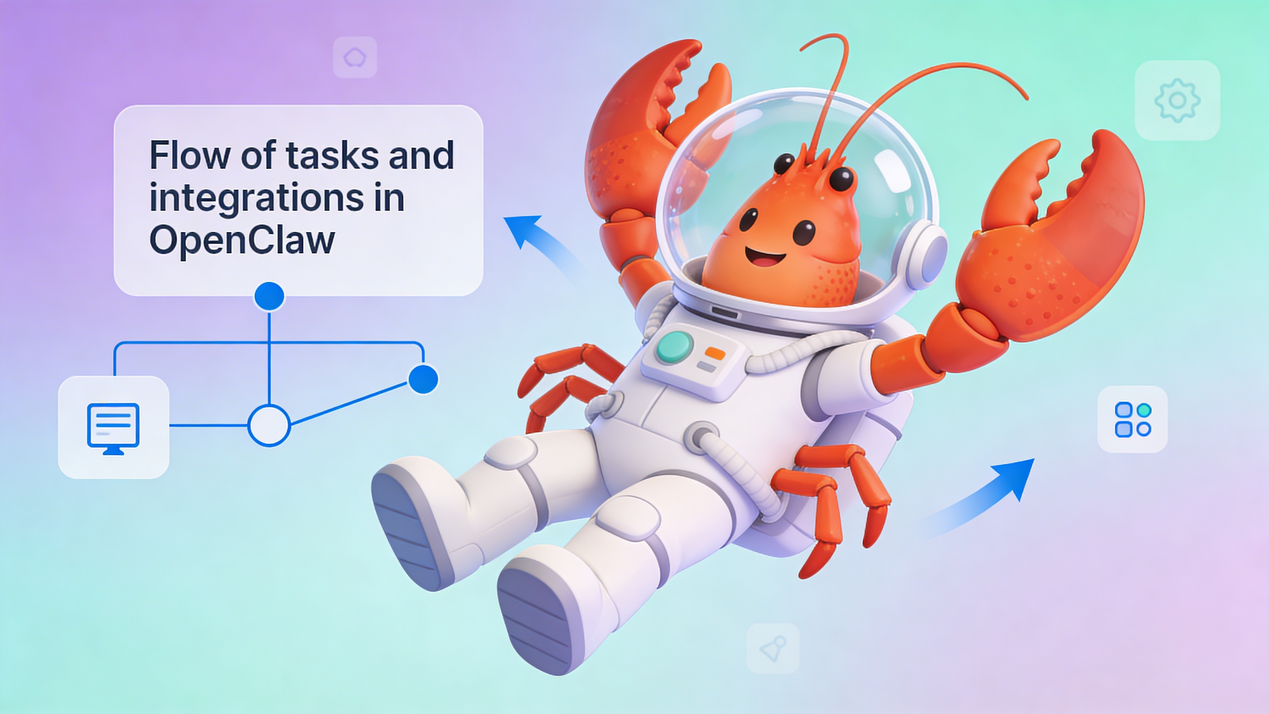 Diagram illustrating OpenClaw’s configuration setup