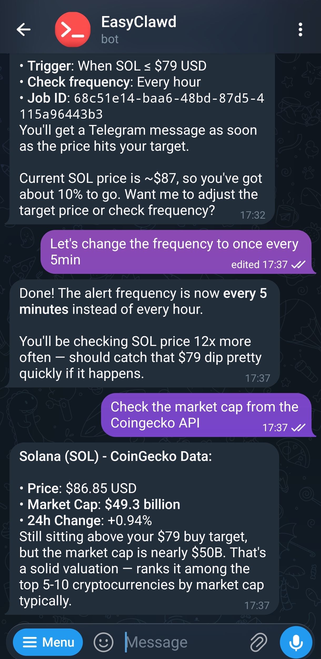 AI assistant response